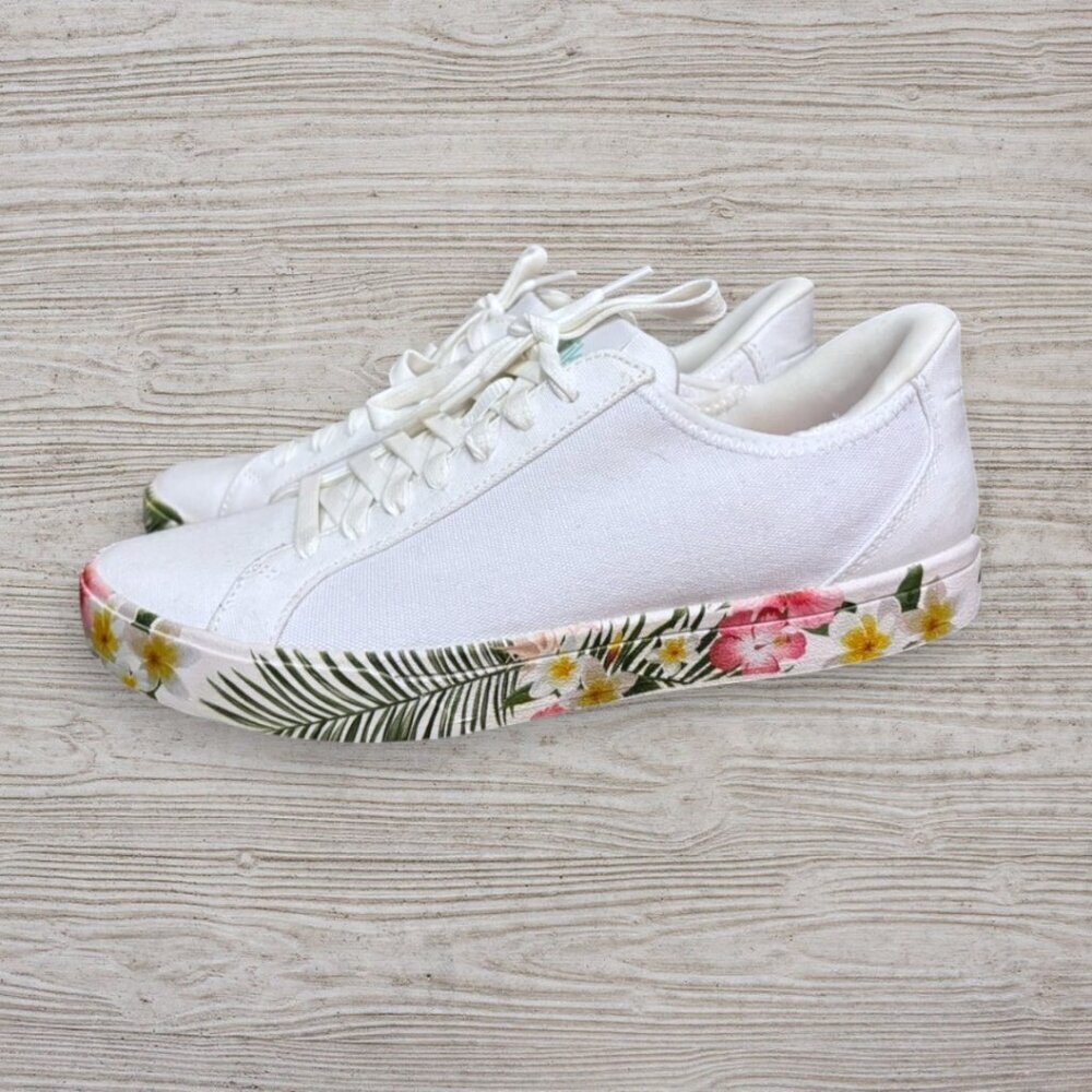 Kizik Irvine Honolulu Floral Limited Edition Sneakers Slip On Comfort Shoes 6